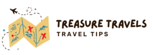 Treasure Travels - logo horizontaal